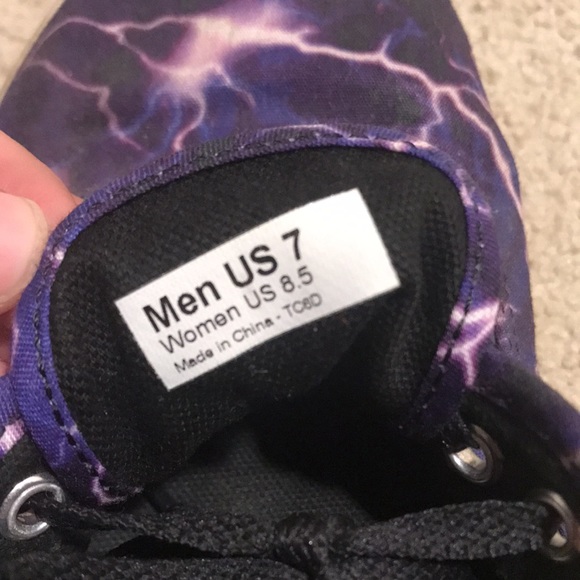 Vans Women’s Lo Pro Purple Lightning - Picture 3 of 3